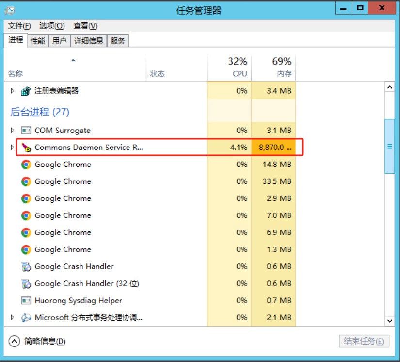 window系统下tomcat修改jvm内存 - 第4张图片